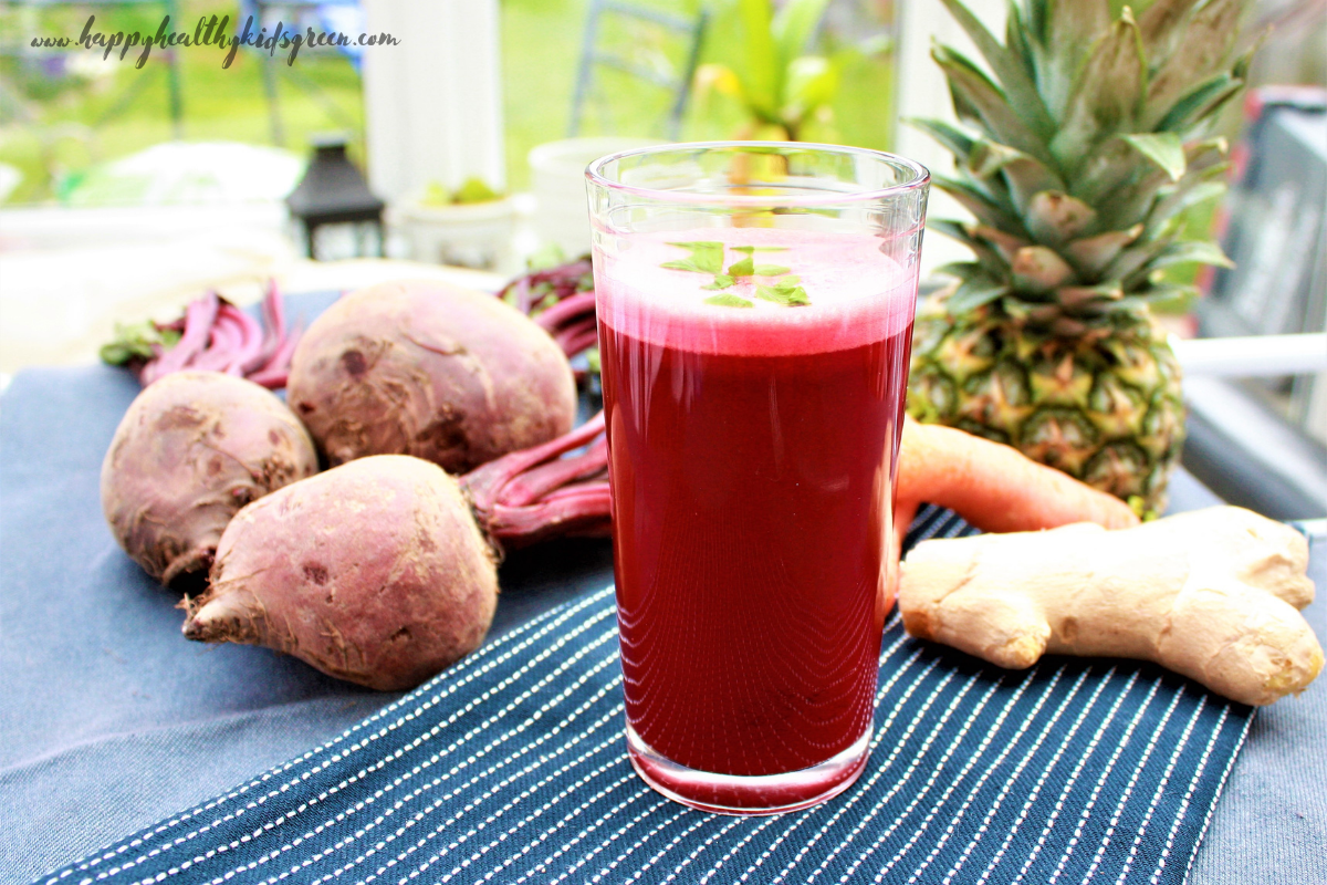 Beetroot and shop pineapple juice